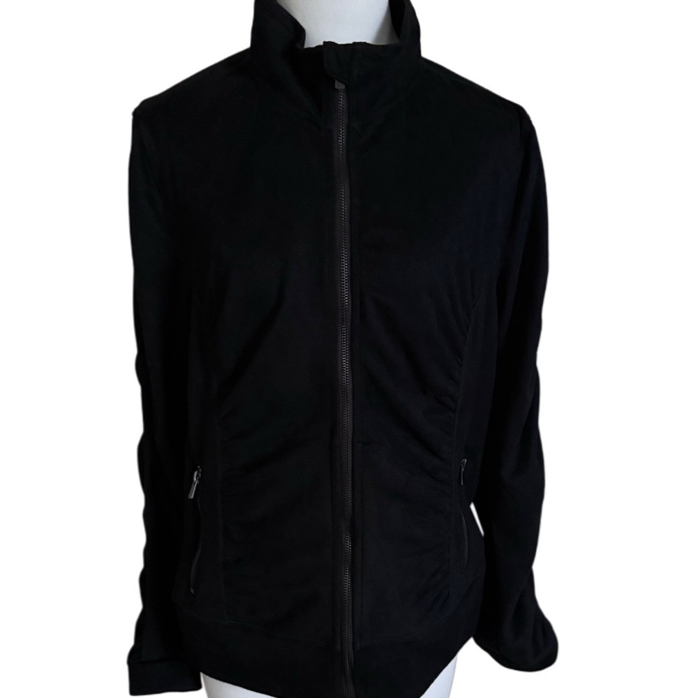 Liverpool Women's Black Utility Zip Up Jacket Size Medium